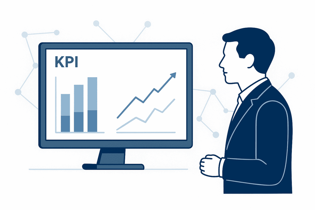 a man looking at a computer screen